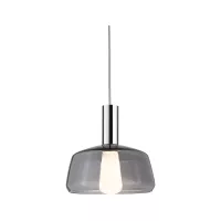 URail Lampenschirm 2Easy Neila 230mm Rauchglas - système d'accrochage et décoration - détail 4