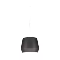 URail 2Easy Pirm 280mm Lampenschirm aus mattiertem Grau - système d'accrochage et décoration - détail 1