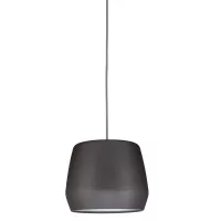 URail 2Easy Pirm 280mm Lampenschirm aus mattiertem Grau - système d'accrochage et décoration - détail 2