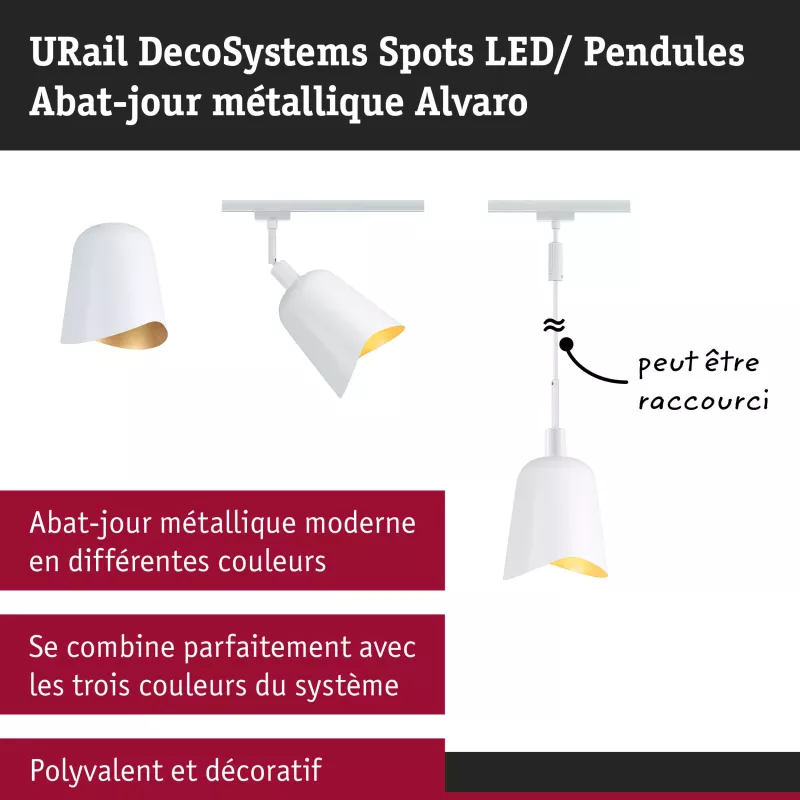 URail Abat-jour DecoSystems Alvaro 144mm
