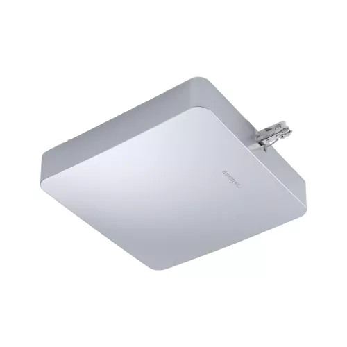 Fuente de alimentación inteligente URail para el hogar Zigbee 3.0, central, 227 x 196 mm, máx. 300 W, acabado cromado mate.
