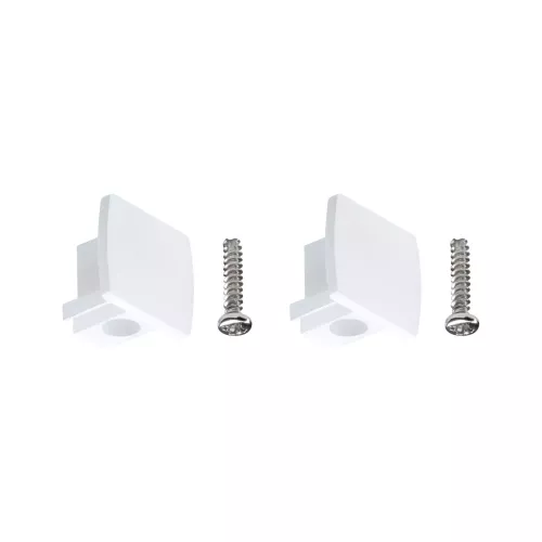 Conectores URail de 13x21 mm, color blanco señal.