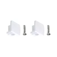 URail Connecteur Extrémités 13x21mm Blanc signal - système d'accrochage et décoration - détail 1