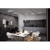 Panel URail Campo 1541,7 lm 15,5 W 3000 K regulable 230 V Blanco - système d'accrochage et décoration - détail 7