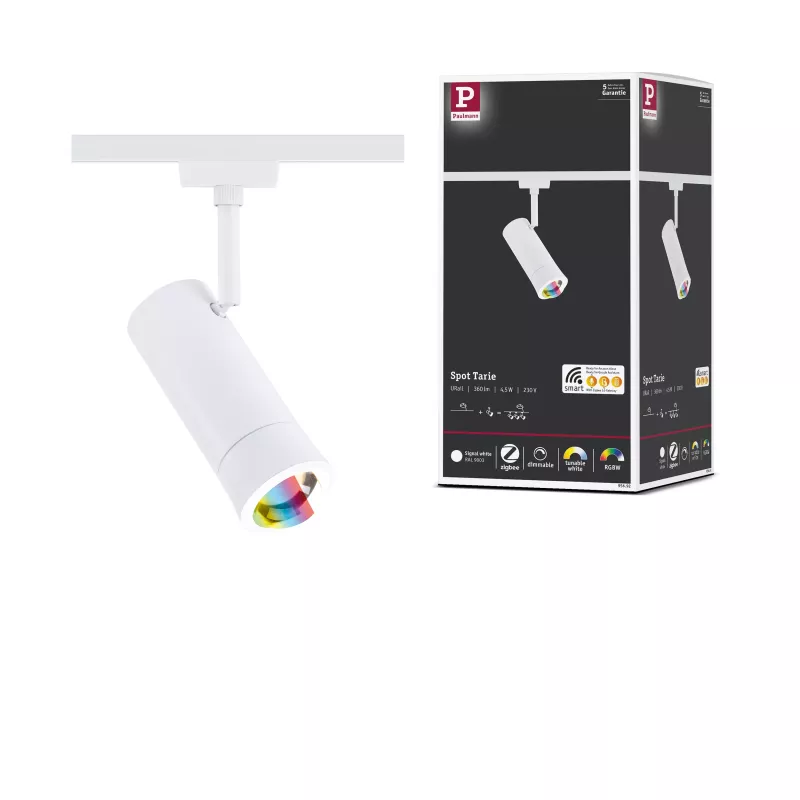 URail Spot Smart Home Zigbee 3.0 Tarie RGBW 230lm 4.5W RGBW+ regulable 230V