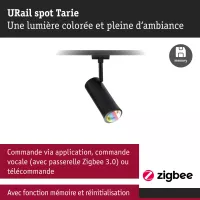 URail Spot Smart Home Zigbee 3.0 Tarie RGBW 230lm 4,5W RGBW+ dimmbar 230V - système d'accrochage et décoration - détail 31