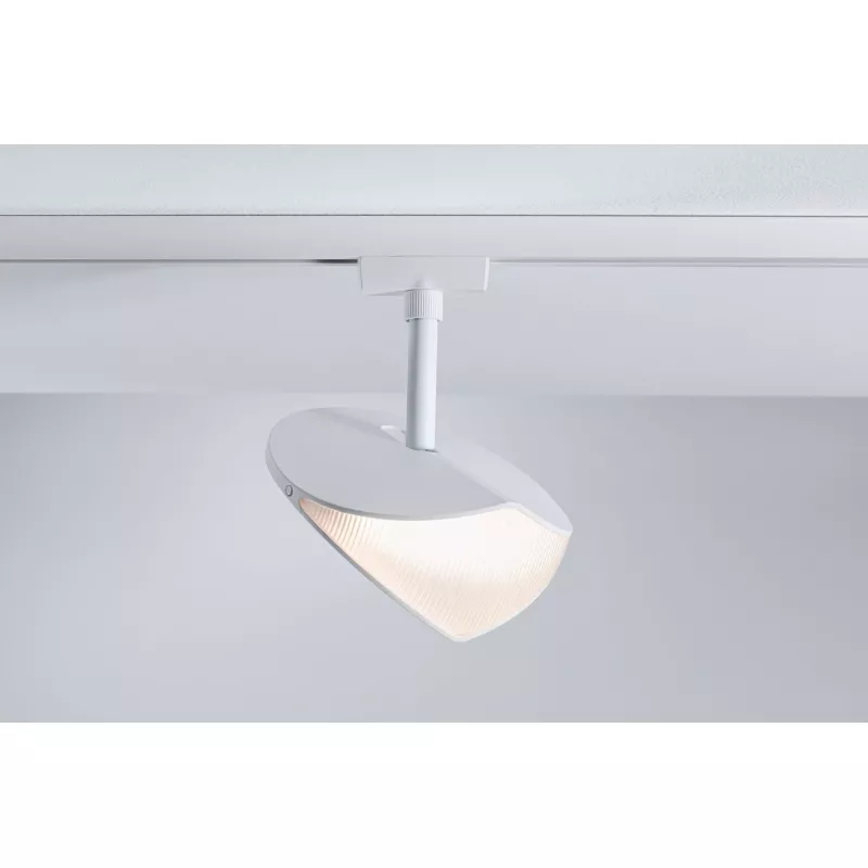 Foco para riel URail, atenuación en 3 pasos, Alejandro, 800 lm, 10 W, 3000 K, regulable, 230 V