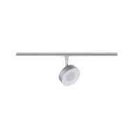 URail Spot sur rail 3-Step-Dim Circle 250lm 5W 2700 - 4000K gradable 230V Chrome mat - système d'accrochage et décoration - détail 3