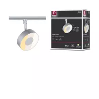 Foco URail para riel, regulable en 3 niveles, circular, 250 lm, 5 W, 2700-4000 K, 230 V, acabado cromado mate. - système d'accrochage et décoration - détail 14