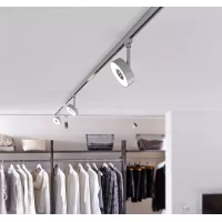 URail Track spotlight 3-Step-Dim Circle 280lm 5W 3000K dimmable 230V - système d'accrochage et décoration - détail 6