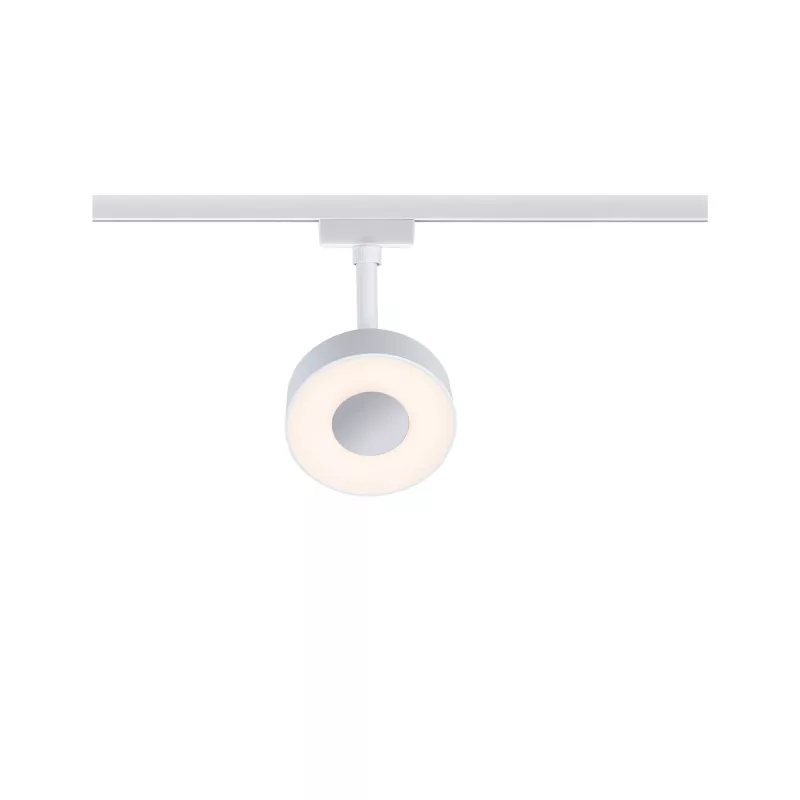 Foco URail para riel, regulable en 3 niveles, circular, 280 lm, 5 W, 3000 K, 230 V