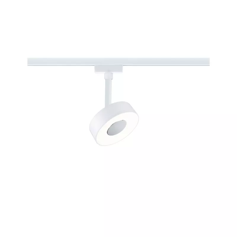 Foco URail para riel, regulable en 3 niveles, circular, 280 lm, 5 W, 3000 K, 230 V