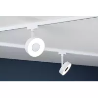 Foco URail para riel, regulable en 3 niveles, circular, 280 lm, 5 W, 3000 K, 230 V - système d'accrochage et décoration - détail 32