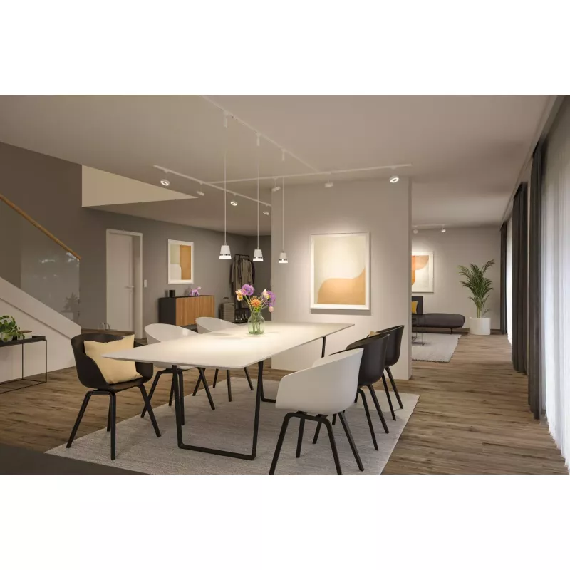 URail Track spotlight 3-Step-Dim Circle 280lm 5W 3000K dimmable 230V