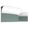 CX127F ORAC Durofoam flexible cornice L200 x H9,4 x L9,4 cm ORAC DECOR 3 - Cimaise Tableau 
