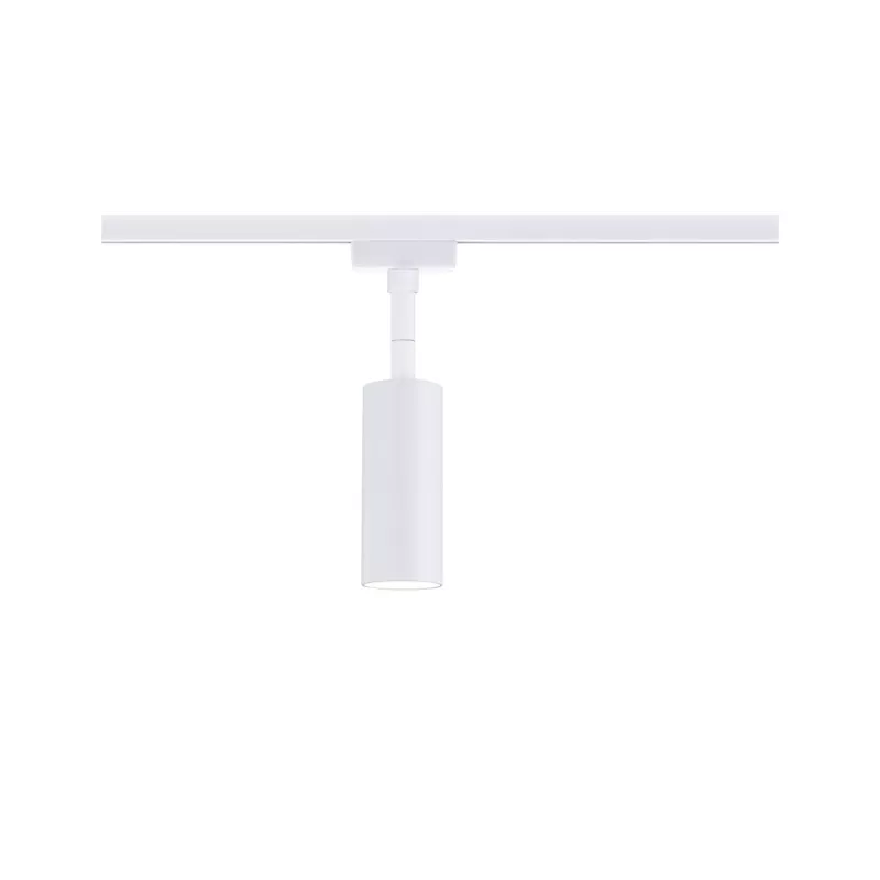 URail Spot sur rail 3-Step-Dim Tubo Spot individuel 150lm 4W 3000K gradable 230V Blanc signal