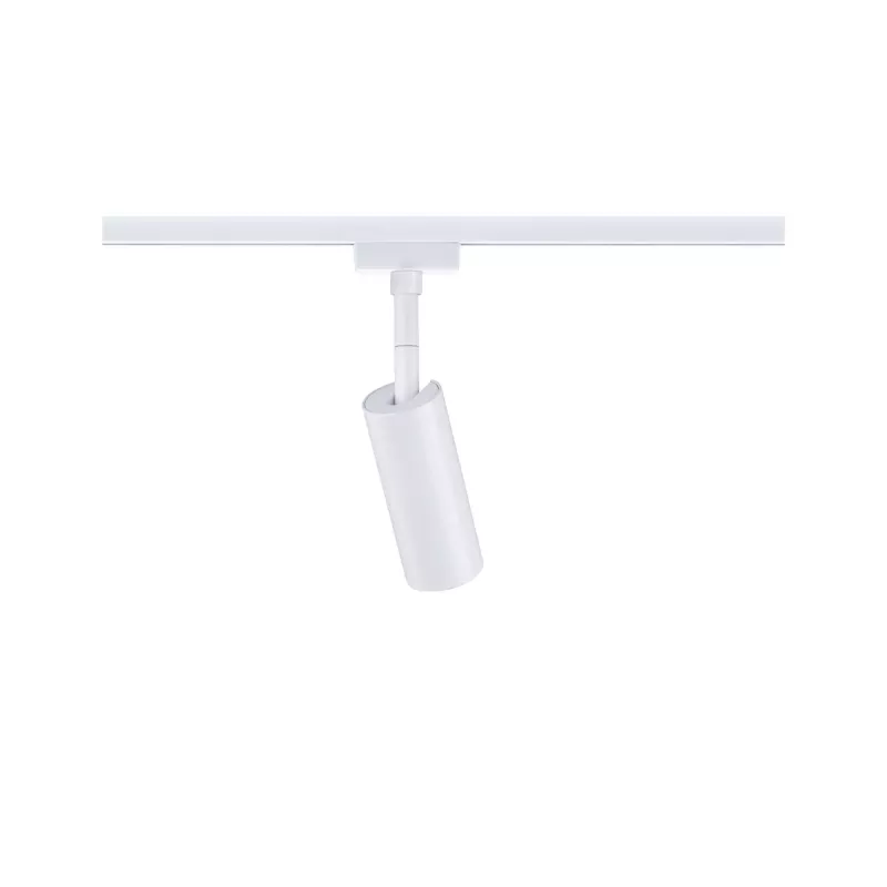 URail Spot sur rail 3-Step-Dim Tubo Spot individuel 170lm 4W 4000K gradable 230V Blanc signal
