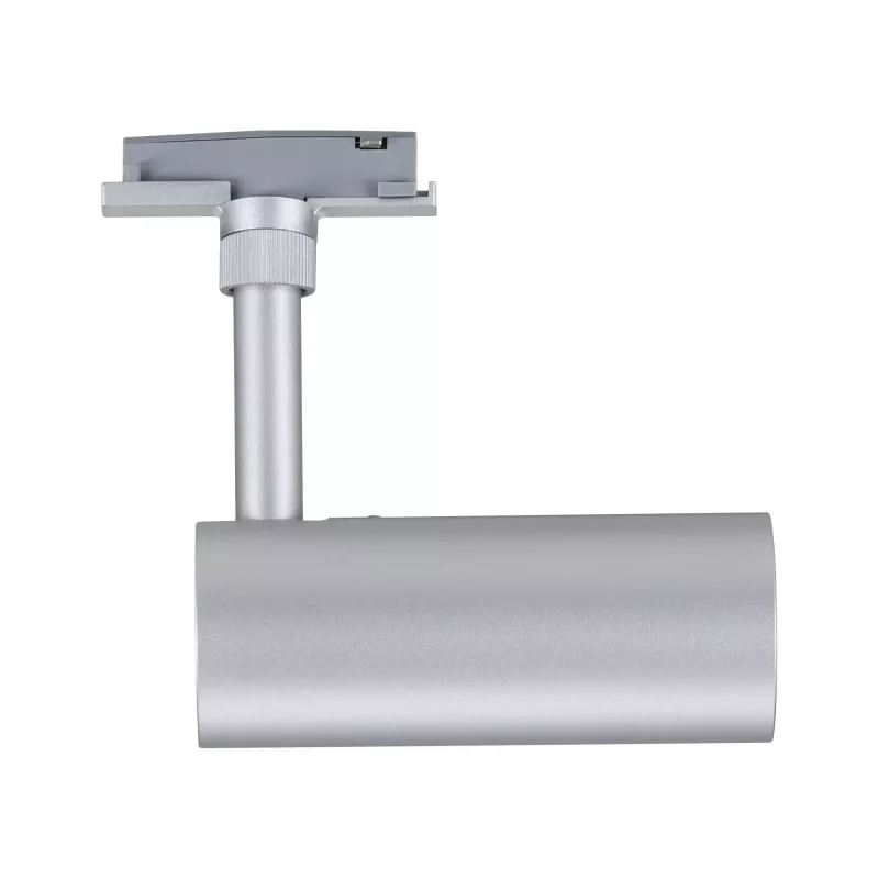 Foco individual Tubo para riel URail, regulable en 3 pasos, 300 lm, 4 W, 2700-4000 K, 230 V, acabado cromado mate.