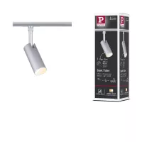 URail Spot sur rail 3-Step-Dim Tubo Spot individuel 300lm 4W 2700 - 4000K gradable 230V Chrome mat - système d'accrochage et décoration - détail 20