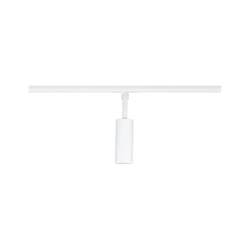 Foco individual Tubo para riel URai con atenuación en 3 pasos, 320 lm, 4 W, 2700-4000 K, regulable, 230 V, luz blanca.