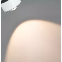 URail Gleisstrahler Aldan Einzelstrahler 470 lm 8 W 4000 K dimmbar 230 V Signalweiß - système d'accrochage et décoration - détail 13