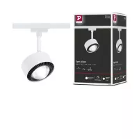 URail Gleisstrahler Aldan Einzelstrahler 470 lm 8 W 4000 K dimmbar 230 V Signalweiß - système d'accrochage et décoration - détail 14