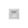 D200 ORAC Dekorelement Durofoam L9,6 x H9,6 x B3 cm ORAC DECOR 1 - Cimaise Tableau 