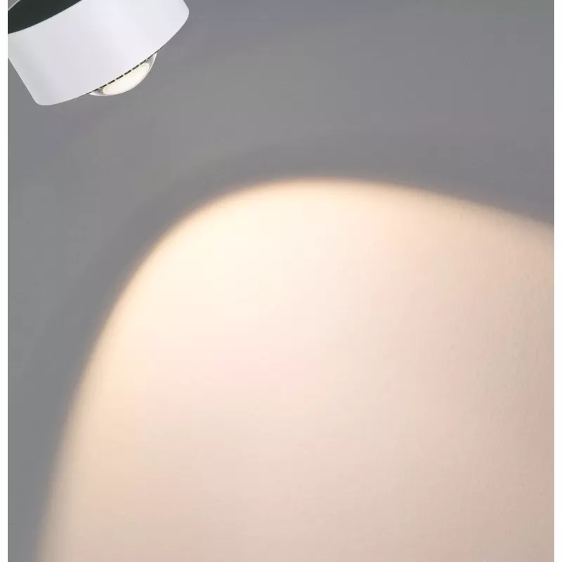 URail Spot sur rail Aldan Spot individuel 500lm 8W White Switch 230V