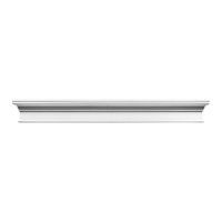 D400 ORAC Fronton Durofoam L127,5 x H5,5 x B14,5 cm ORAC DECOR 1 - Cimaise Tableau 