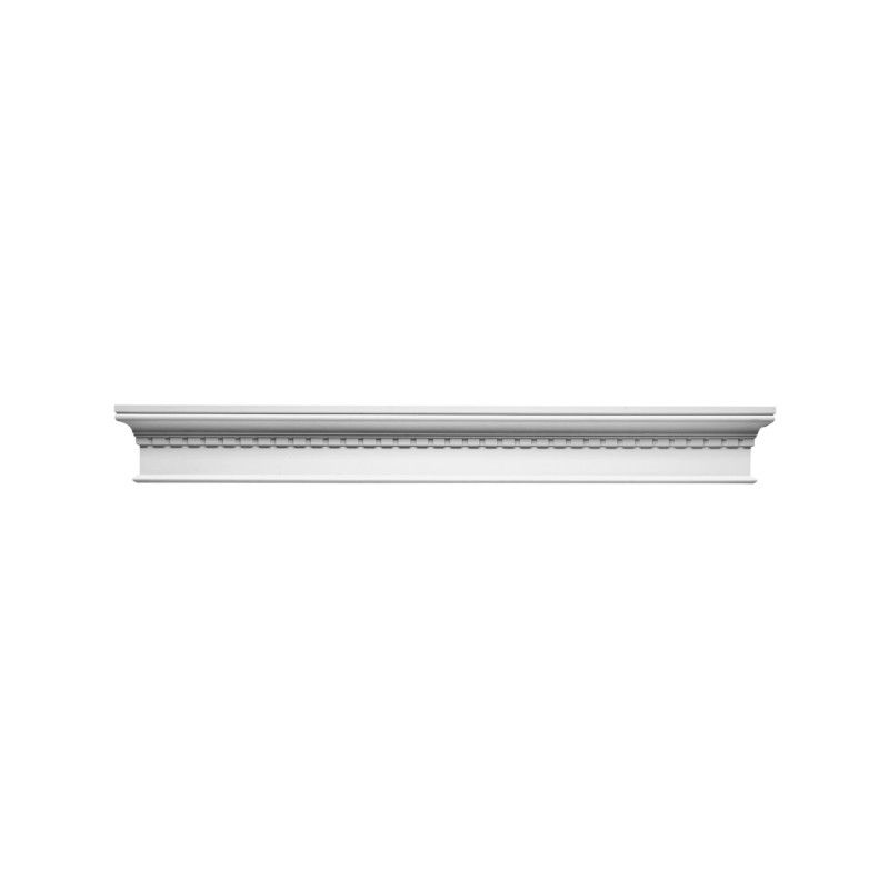 D401 ORAC Fronton Durofoam L127,5 x H5,5 x L14,5 cm ORAC DECOR 1 - Cimaise Tableau