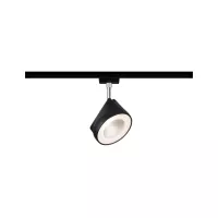Foco individual URail Arena Track Spot, 800 lm, 14 W, 2700 K, regulable, 230 V, negro mate, cromado. - système d'accrochage et décoration - détail 1