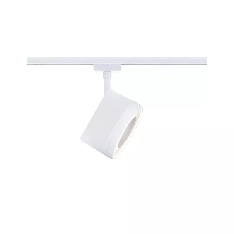 URail Spot sur rail Arena Spot individuel 850lm 15W 2700K gradable 230V Blanc signal