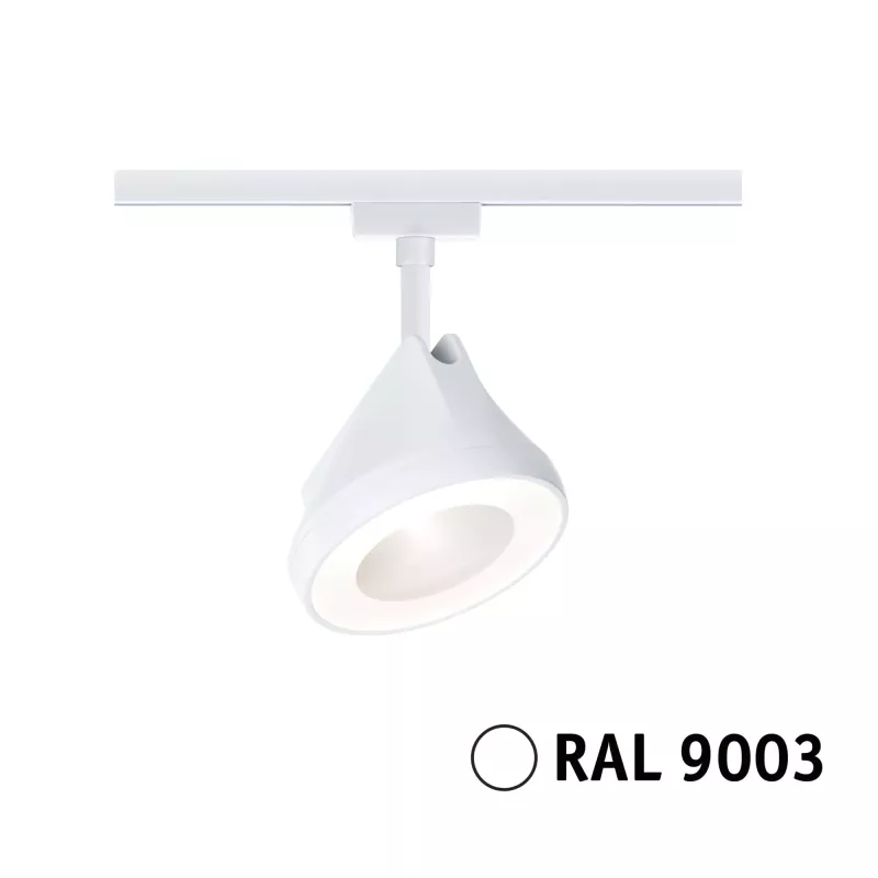 URail Track spotlight Arena Individual spotlight 850lm 15W 2700K dimmable 230V Signal white