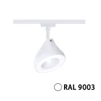 URail Track spotlight Arena Individual spotlight 900lm 15.1W 4000K dimmable 230V Signal white - système d'accrochage et décoration - détail 5