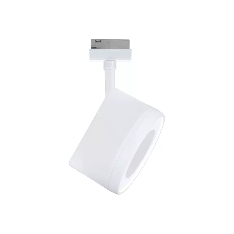 Foco individual para rieles URail Arena, 900 lm, 15,1 W, 4000 K, regulable, 230 V, luz blanca.