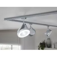 URail-Schienenstrahler Arena Einzelstrahler 950 lm 15,3 W 4000 K dimmbar 230 V Mattchrom, Chrom - système d'accrochage et décoration - détail 6