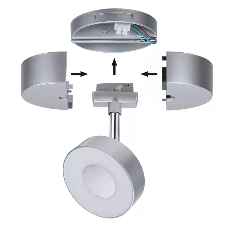 URail Spot sur rail Base Spot individuel max. 50W 230V