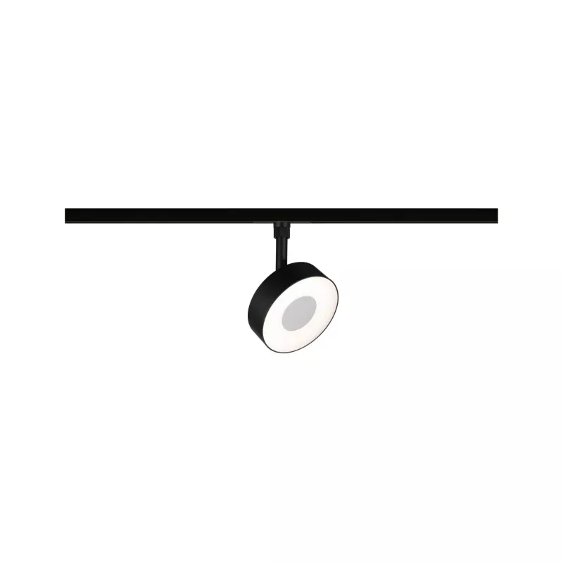 URail Track spotlight Circle 160lm 5W 2700 - 4000K dimmable 230V Matt black