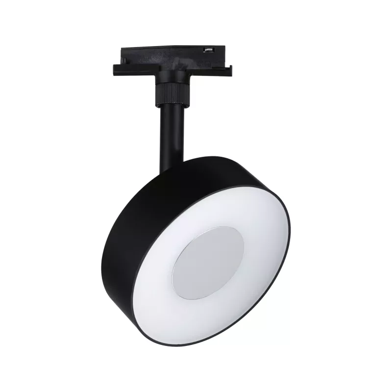URail Spot sur rail Circle 160lm 5W 2700 - 4000K gradable 230V Noir mat