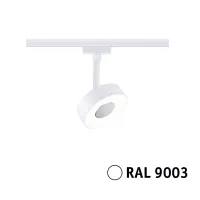 Foco circular para riel URail, 180 lm, 5 W, 3000 K, regulable, 230 V, color blanco señal. - système d'accrochage et décoration - détail 5