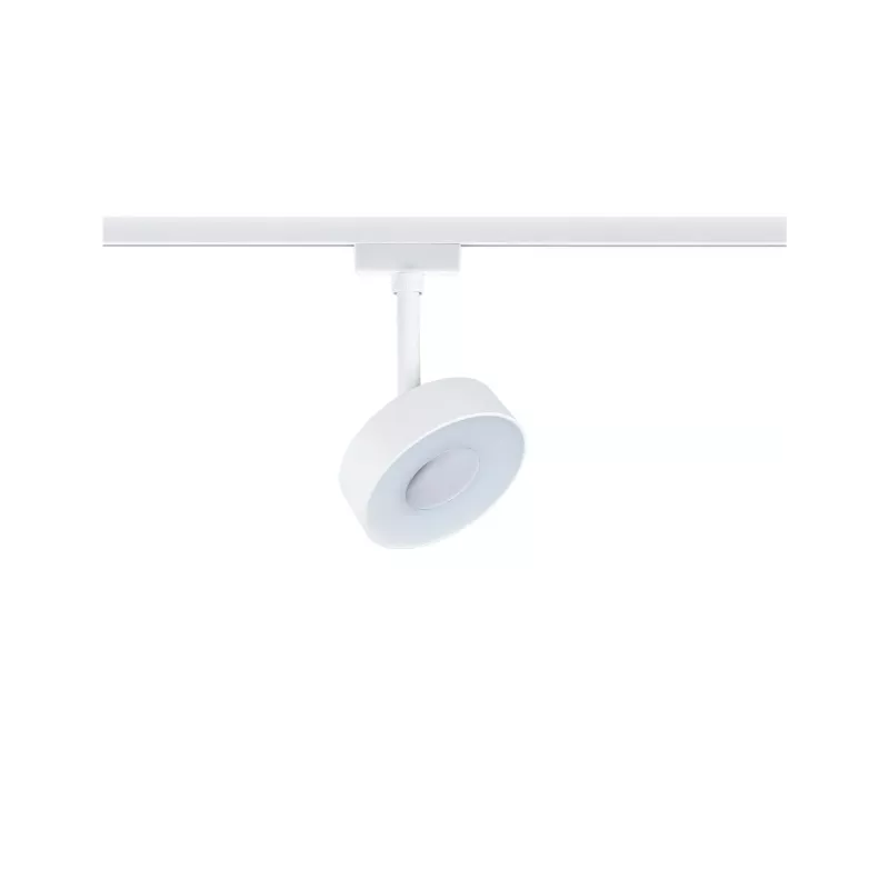 URail Spot sur rail Circle 190lm 5W 4000K gradable 230V Blanc signal