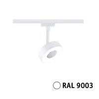 URail Spot sur rail Circle 190lm 5W 4000K gradable 230V Blanc signal - système d'accrochage et décoration - détail 5