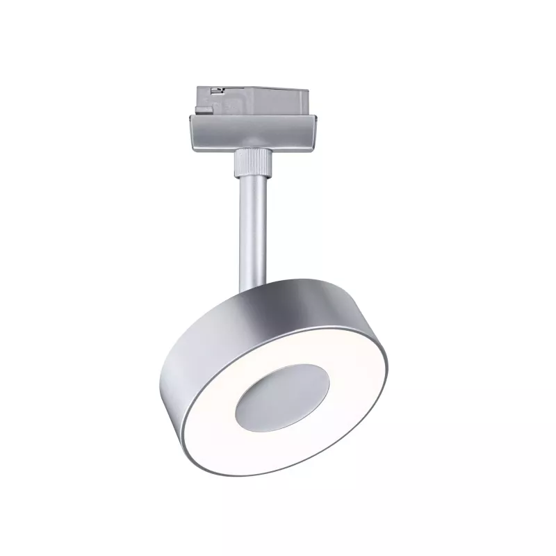 Foco circular para riel URail, 200 lm, 5 W, color blanco, con interruptor, 230 V.
