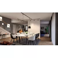 Foco circular para riel URail, 200 lm, 5 W, color blanco, con interruptor, 230 V. - système d'accrochage et décoration - détail 21