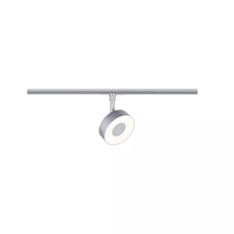 URail Track spotlight Circle 220lm 5W 2700 - 4000K dimmable 230V Matt chrome