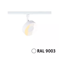 URail Spot sur rail Circle 250lm 5W 2700 - 4000K gradable 230V Blanc signal - système d'accrochage et décoration - détail 5