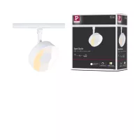 URail Gleisstrahler, rund, 250 lm, 5 W, dimmbar, 2700–4000 K, 230 V, Signalweiß - système d'accrochage et décoration - détail 14