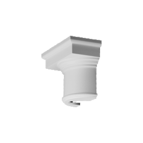 K1111 ORAC Demi-chapiteau Durofoam L36,5 x H30 x L18,3 cm ORAC DECOR 1 - Cimaise Tableau