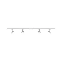 URail Spot sur rail Circle Kit de base 4x222lm 4x5,3W 2700K 230V Chrome mat, Chrome - système d'accrochage et décoration - détail 1