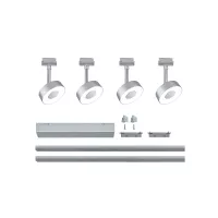 URail Spot sur rail Circle Kit de base 4x222lm 4x5,3W 2700K 230V Chrome mat, Chrome - système d'accrochage et décoration - détail 3